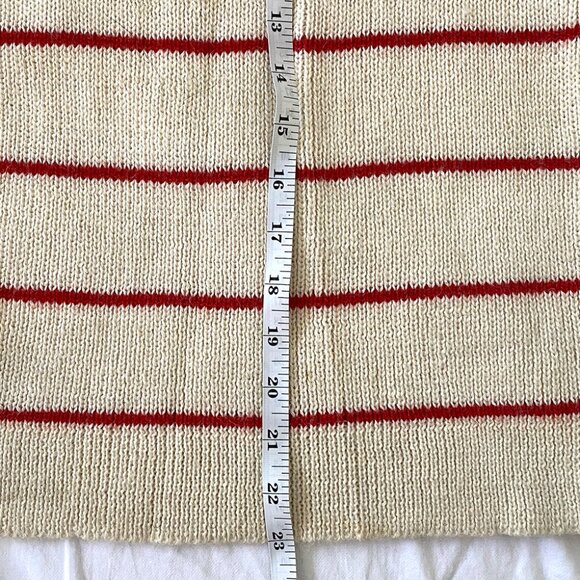 SOLOSIX 100% Alpaca Striped Sweater – Size S - Picture 5 of 7